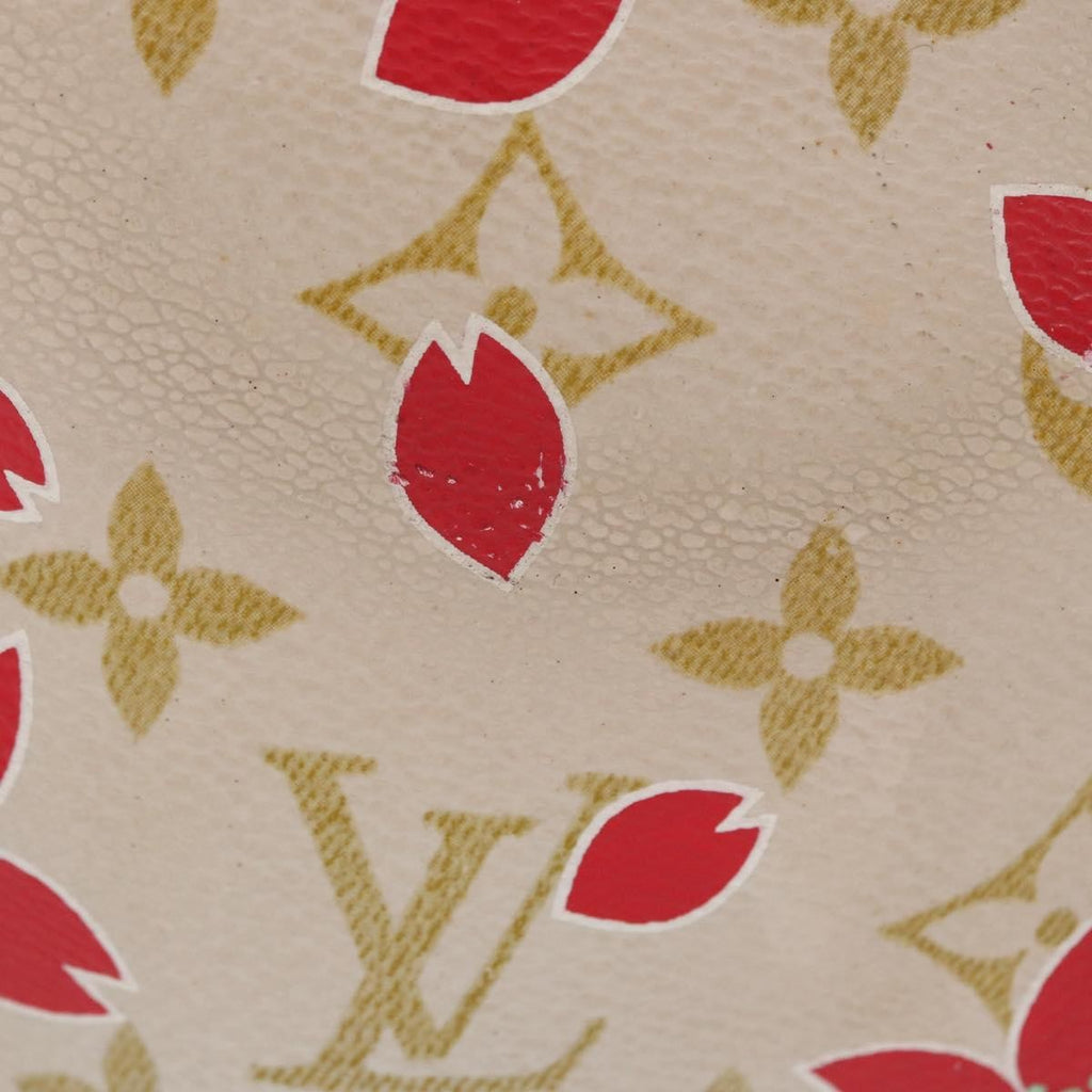 Louis Vuitton Retro Bag Limited Edition Cherry Blossom Monogram White Canvas Handbag
