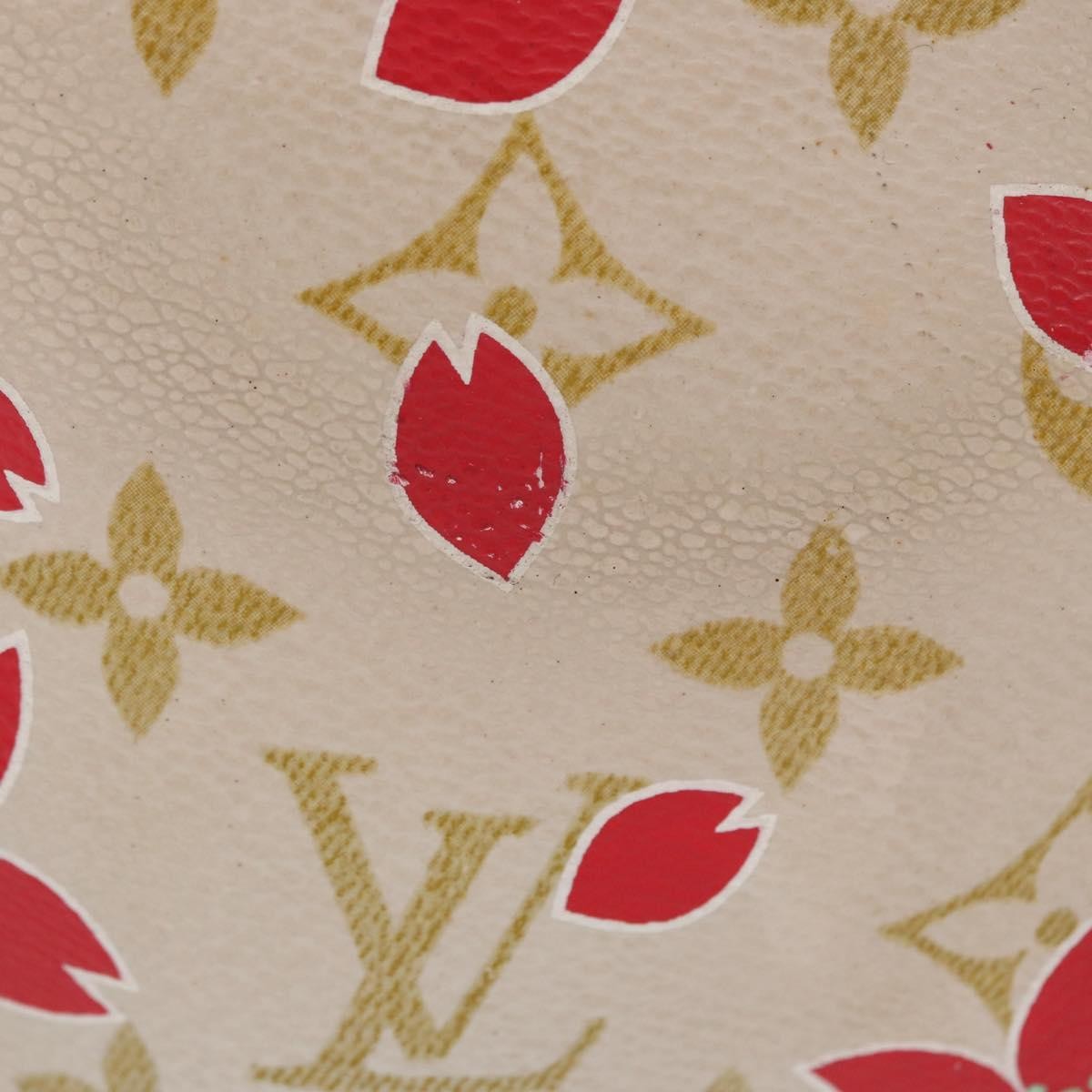 Louis Vuitton Retro Bag Limited Edition Cherry Blossom Monogram White Canvas Handbag