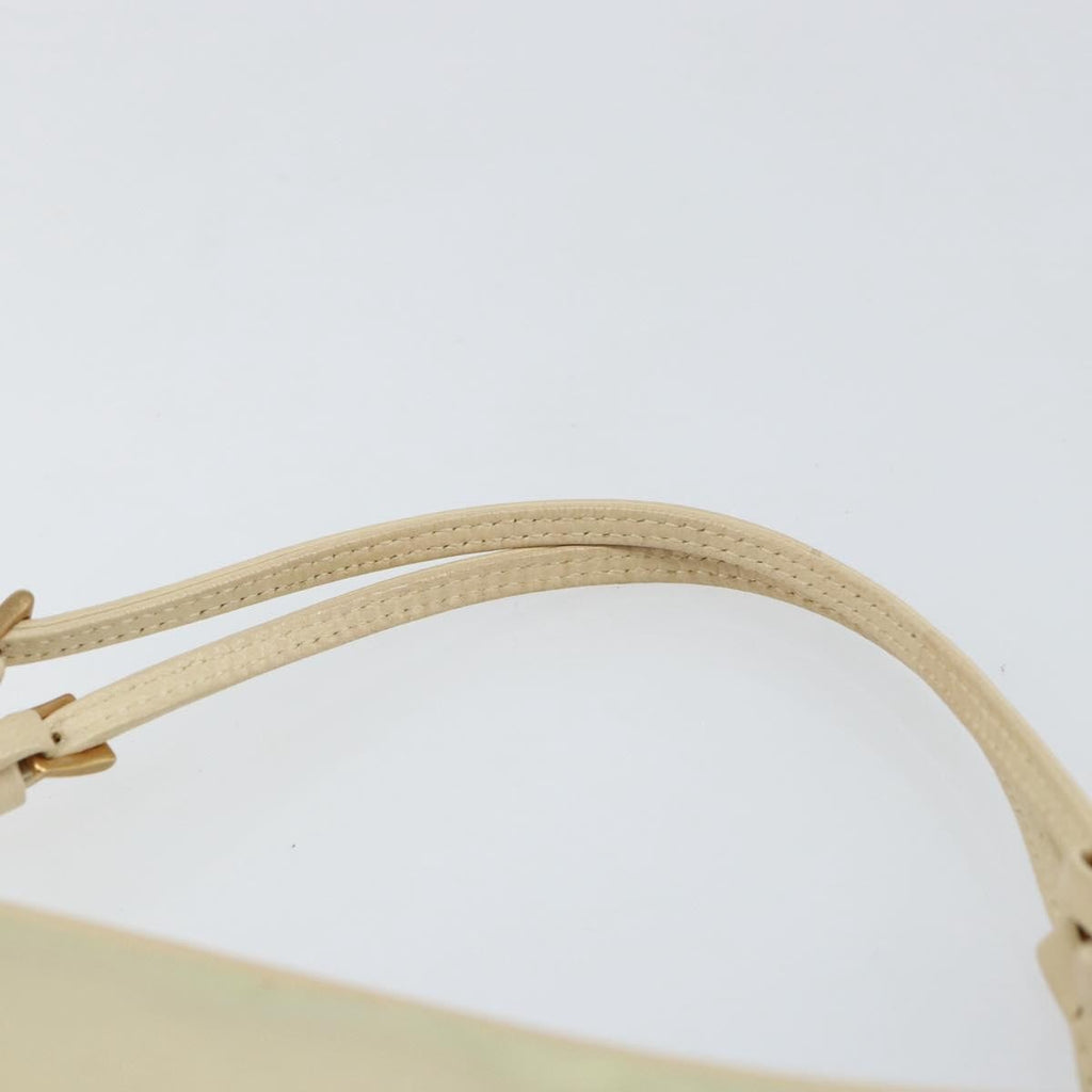Prada Vintage Handbag Tessuto Beige Nylon Handbag