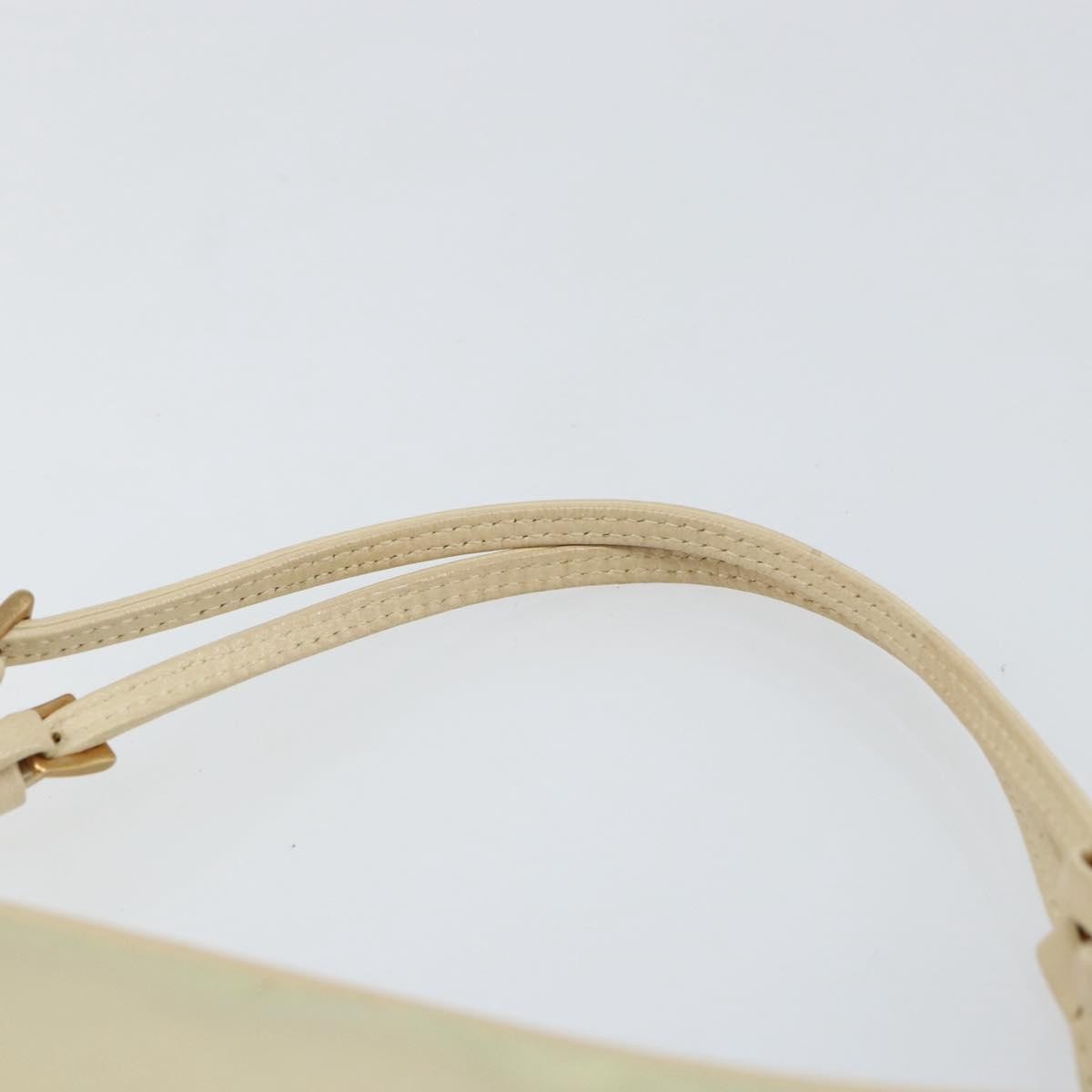 Prada Vintage Handbag Tessuto Beige Nylon Handbag