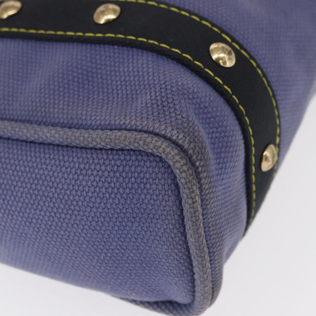 Louis Vuitton Antigua Tote Canvas Blue Canvas Tote Bag