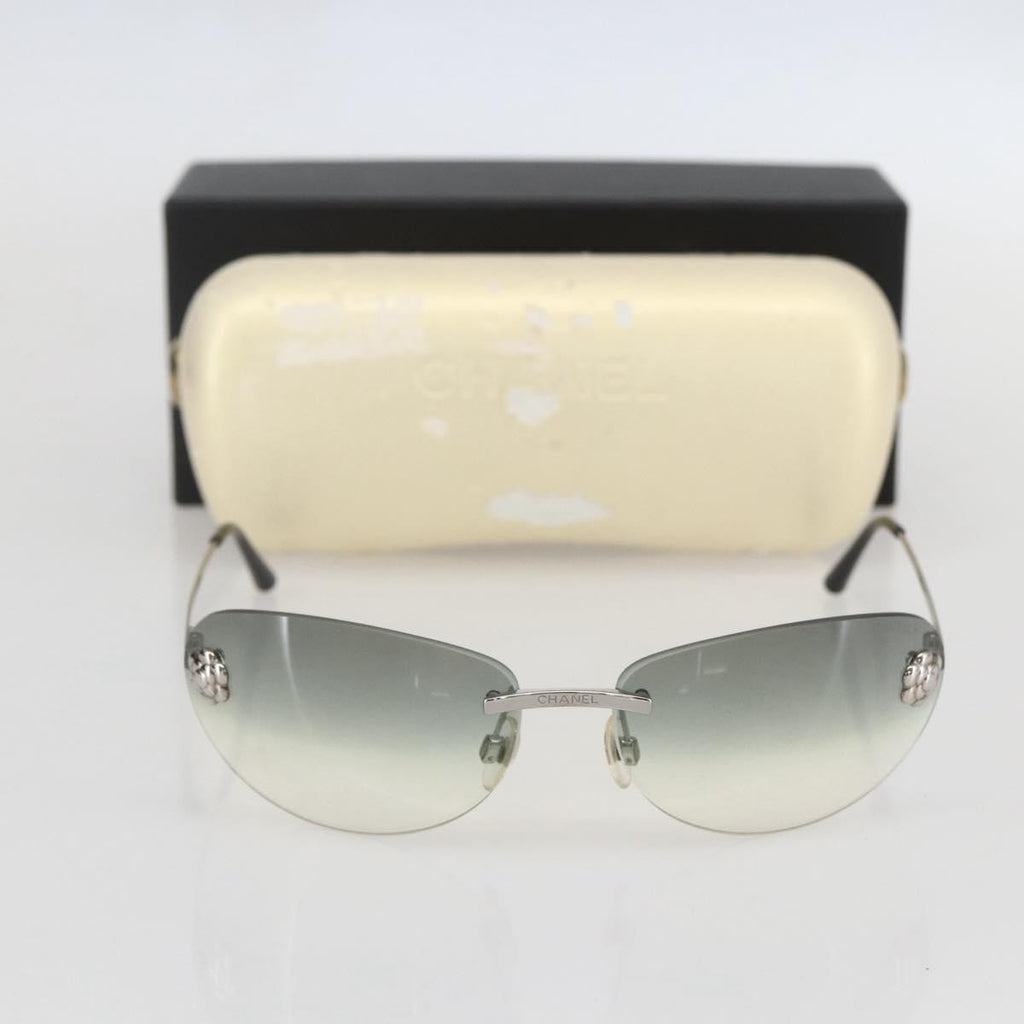 Chanel Camélia Sunglasses Metal Black Metal Sunglasse Accessory