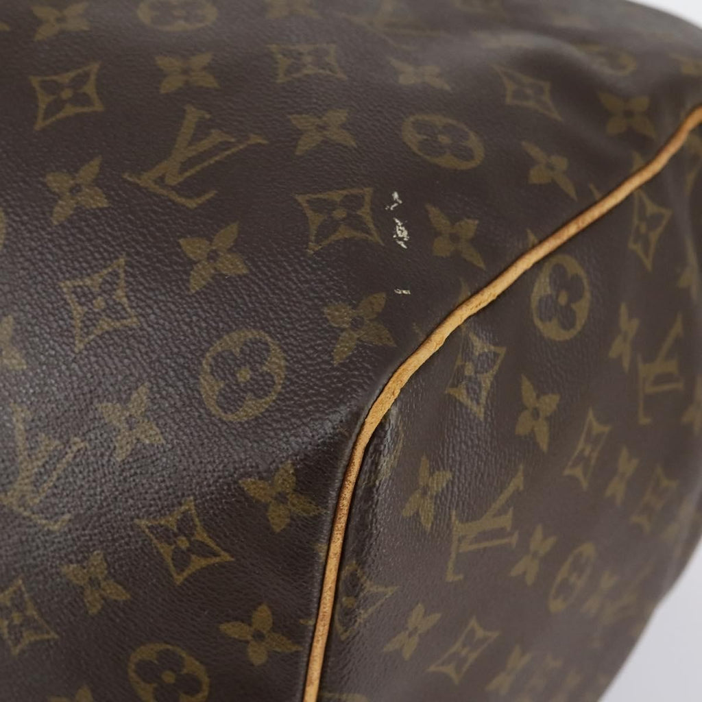 Louis Vuitton Keepall Bag Monogram Canvas Brown Canvas Travel Bag