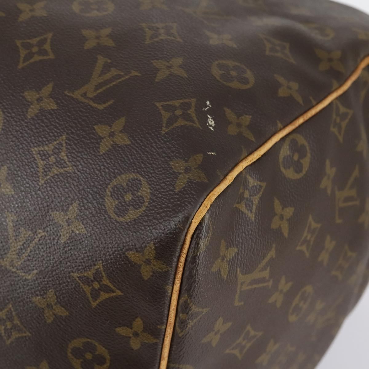 Louis Vuitton Keepall Bag Monogram Canvas Brown Canvas Travel Bag