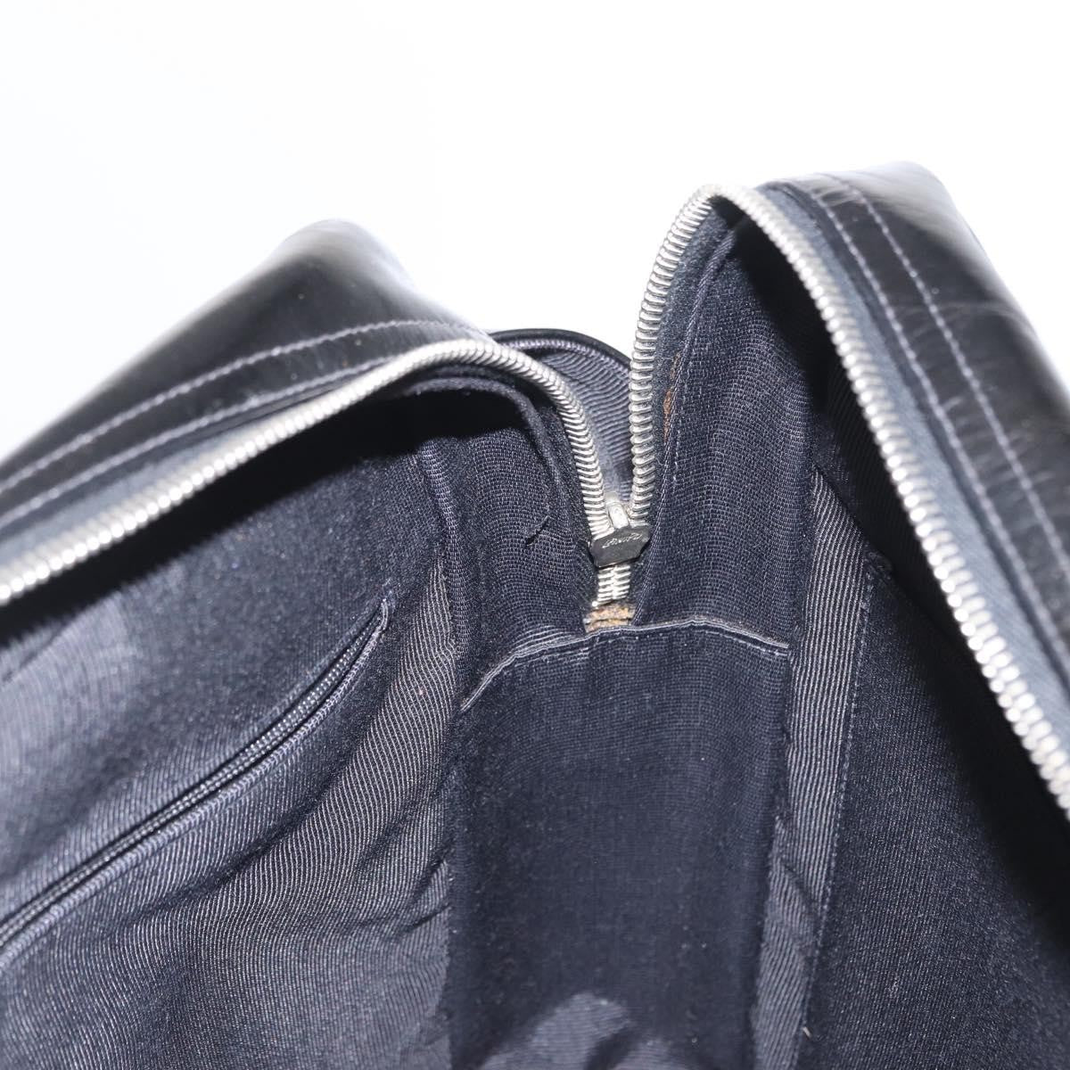 Chanel Vintage Shoulder Bag Enamel Black Patent_Leather Shoulder Bag Bag