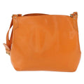 Louis Vuitton Mandara Handbag Epi Leather Orange Leather Shoulder Bag