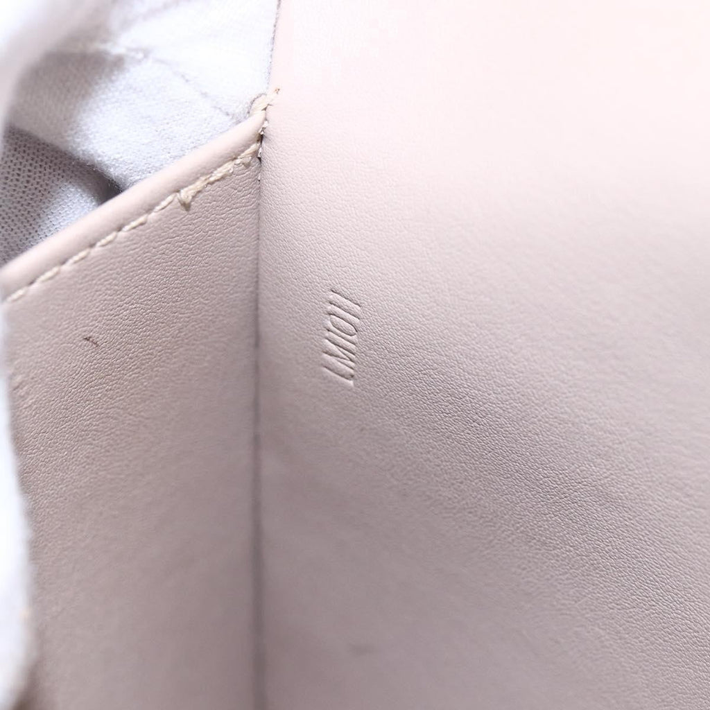 Louis Vuitton Columbus Handbag Monogram Vernis Beige Patent_Leather Tote Bag