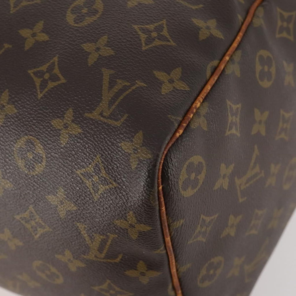 Louis Vuitton Keepall Bag Monogram Canvas Brown Canvas Travel Bag