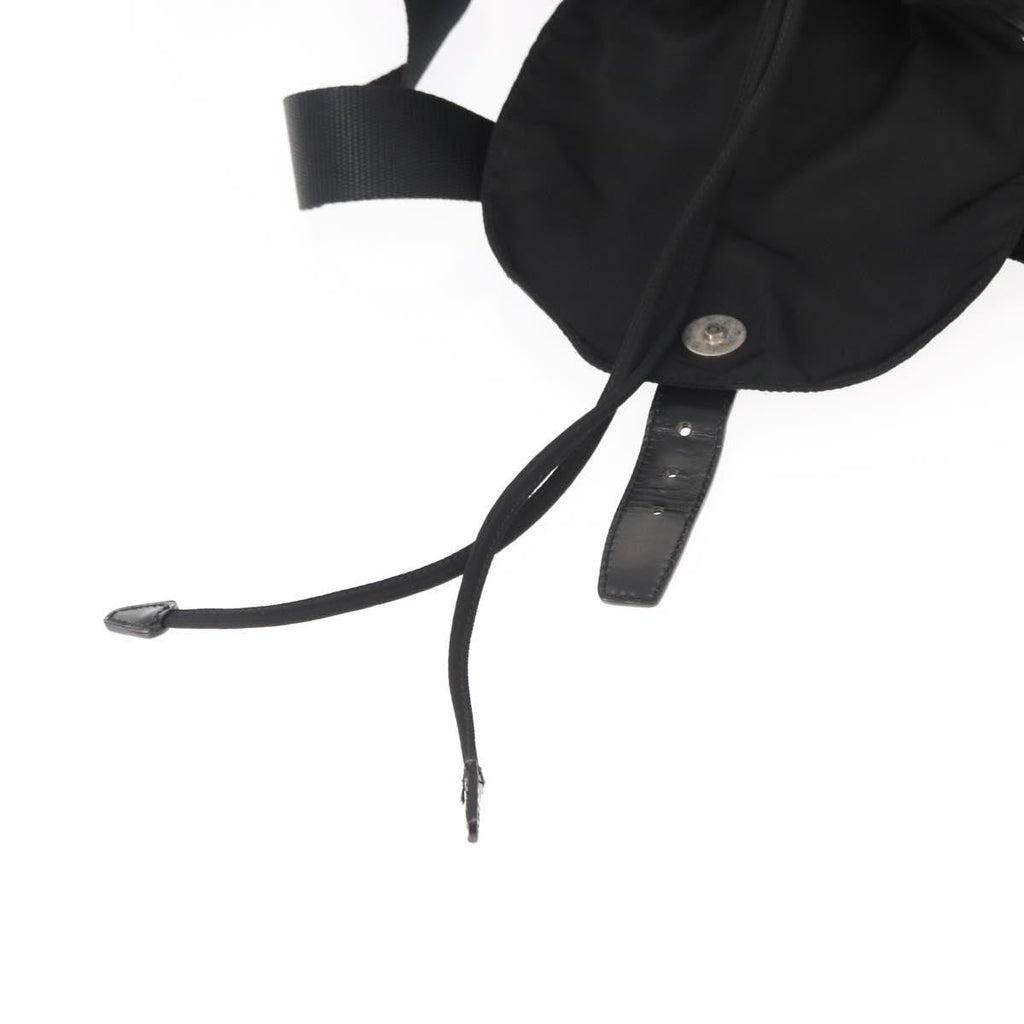 Prada Front Pocket Backpack Tessuto Black Nylon Backpack Bag