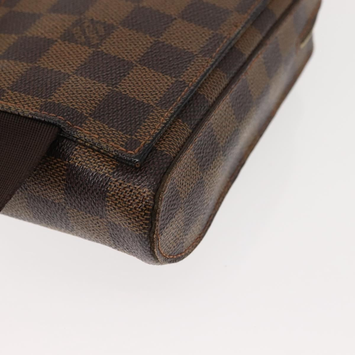 Louis Vuitton Geronimos Waist Bag Damier Brown Canvas Shoulder Bag