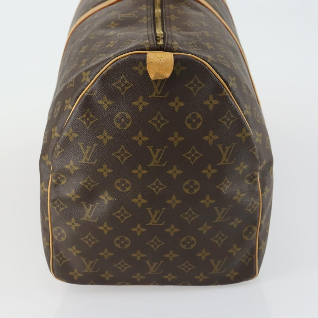 Louis Vuitton Keepall Bag Monogram Canvas Brown Canvas Travel Bag