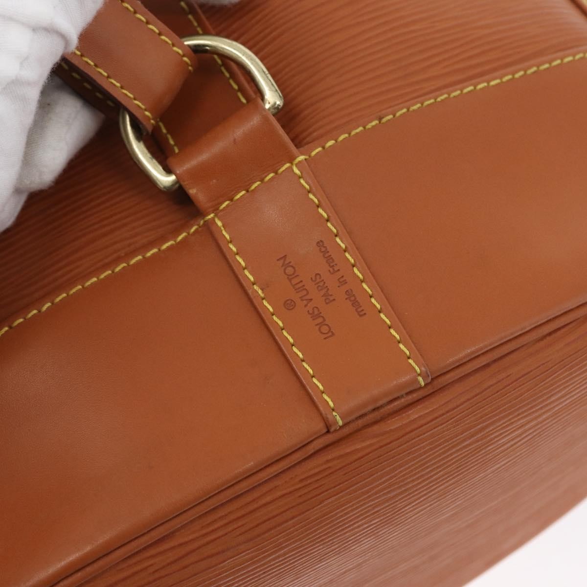 Louis Vuitton Randonnee Backpack Epi Leather Brown Leather Backpack Bag