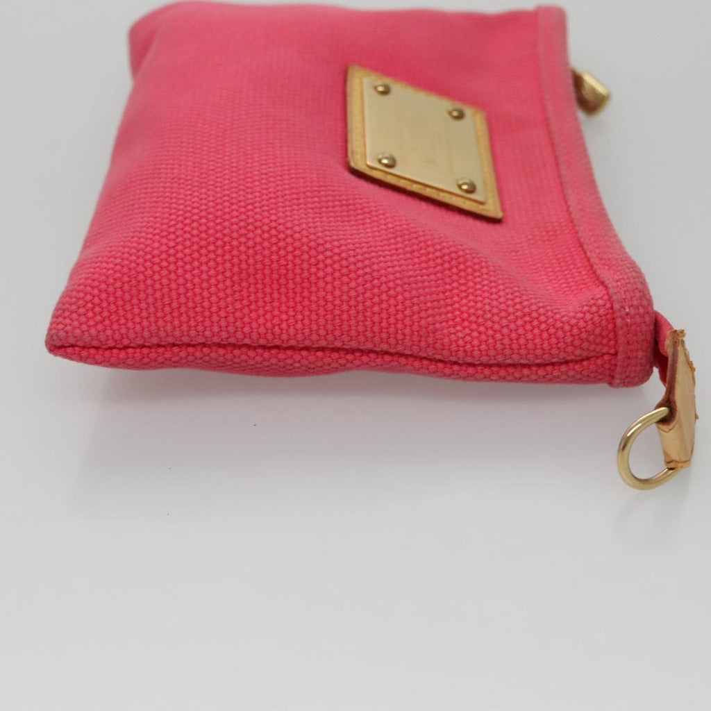 Louis Vuitton Antigua Pouch Canvas Pink Canvas Clutche & Pouche Bag