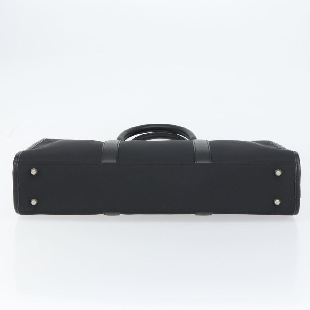 Burberry Black Label Business Bag Nylon Black Nylon Handbag