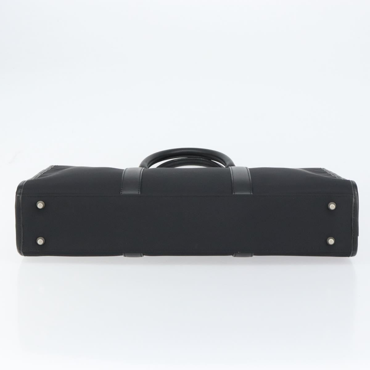 Burberry Black Label Business Bag Nylon Black Nylon Handbag