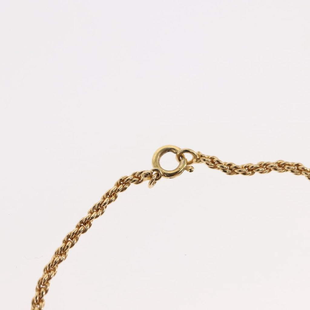 Christian Dior Vintage Logo Bracelet Metal Gold Metal Bracelet Jewelry (Pre-Owned)