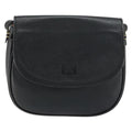 Burberry Vintage Shoulder Bag Leather Black Leather Shoulder Bag