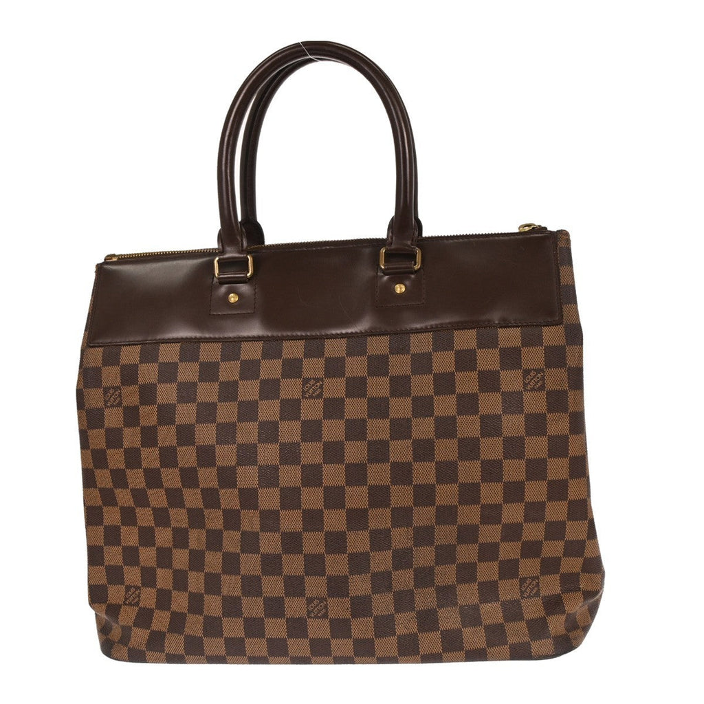 Louis Vuitton Greenwich Travel Bag Damier Brown Canvas Tote Bag