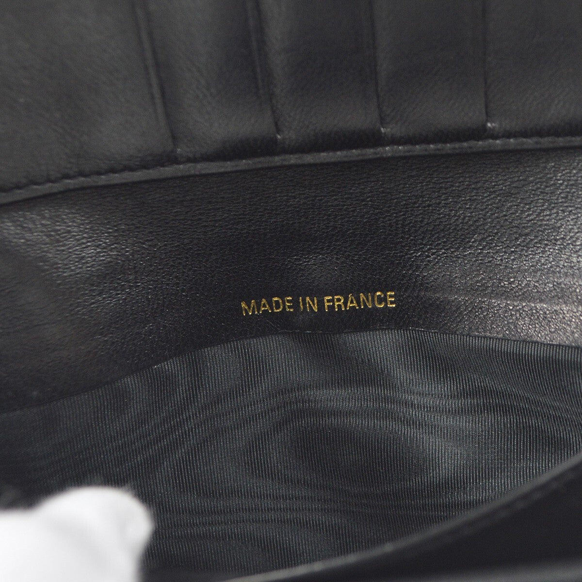 Chanel Timeless Cc French Wallet Caviar Black Leather Wallets Accessory