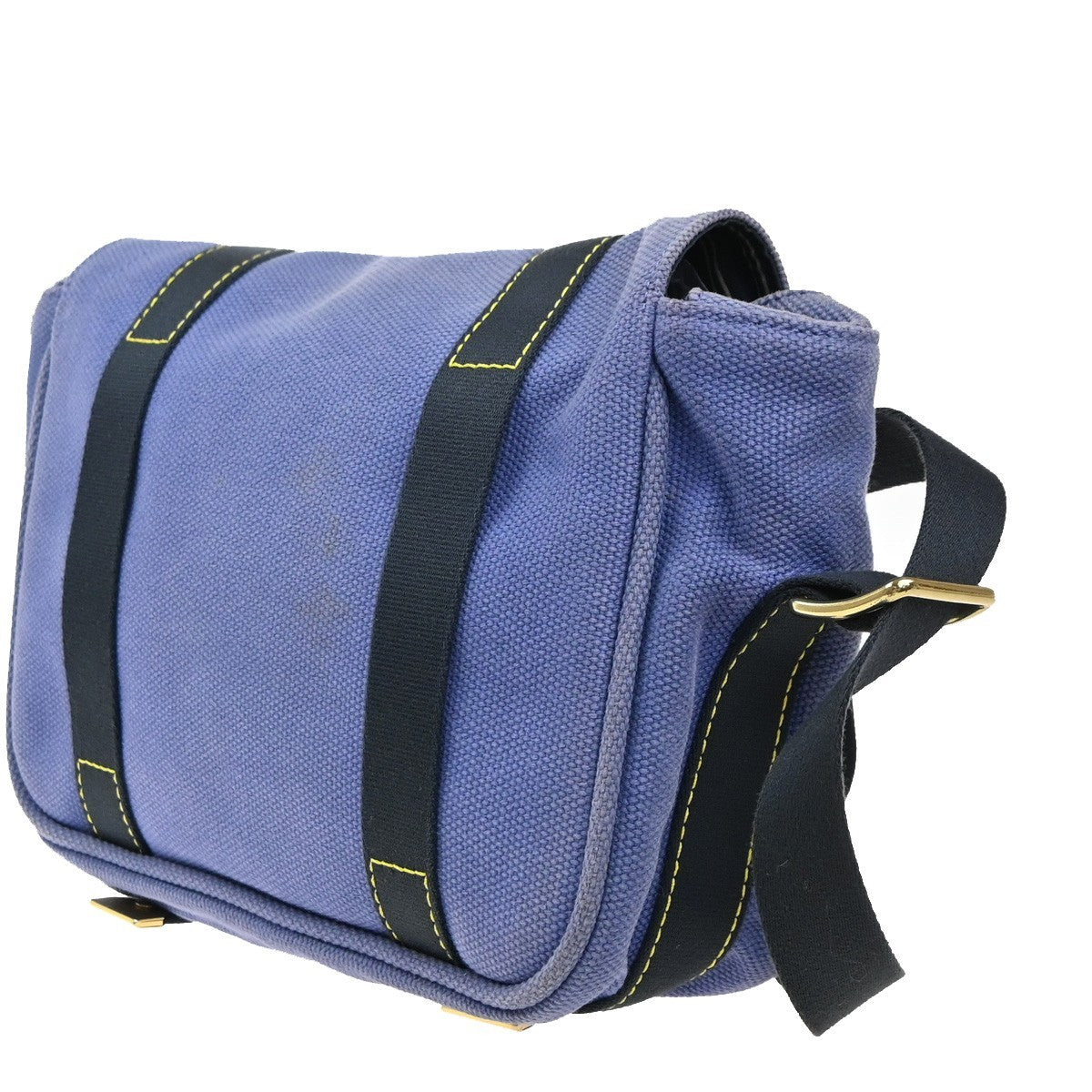 Louis Vuitton Antigua Besace Messenger Bag Canvas Blue Canvas Shoulder Bag