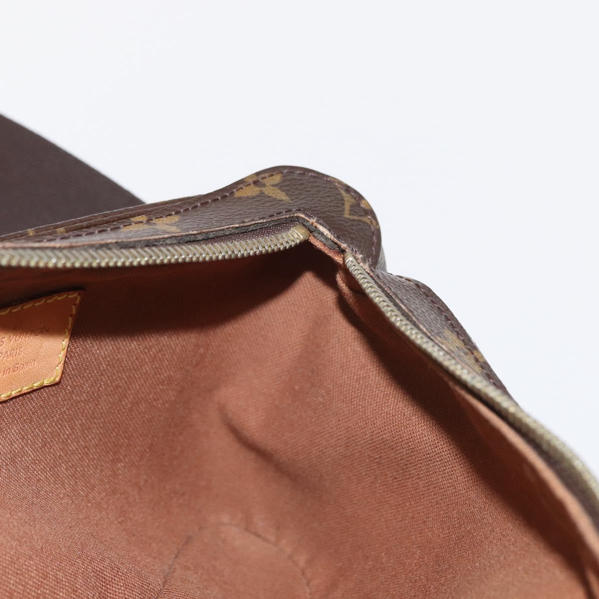 Louis Vuitton Geronimos Waist Bag Monogram Canvas Brown Canvas Shoulder Bag