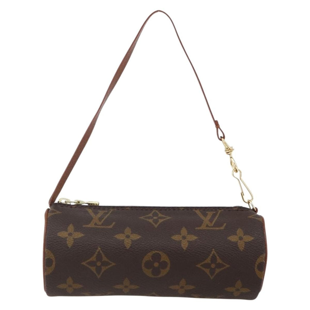 Louis Vuitton Papillon Pochette Monogram Canvas Brown Canvas Clutche & Pouche Bag