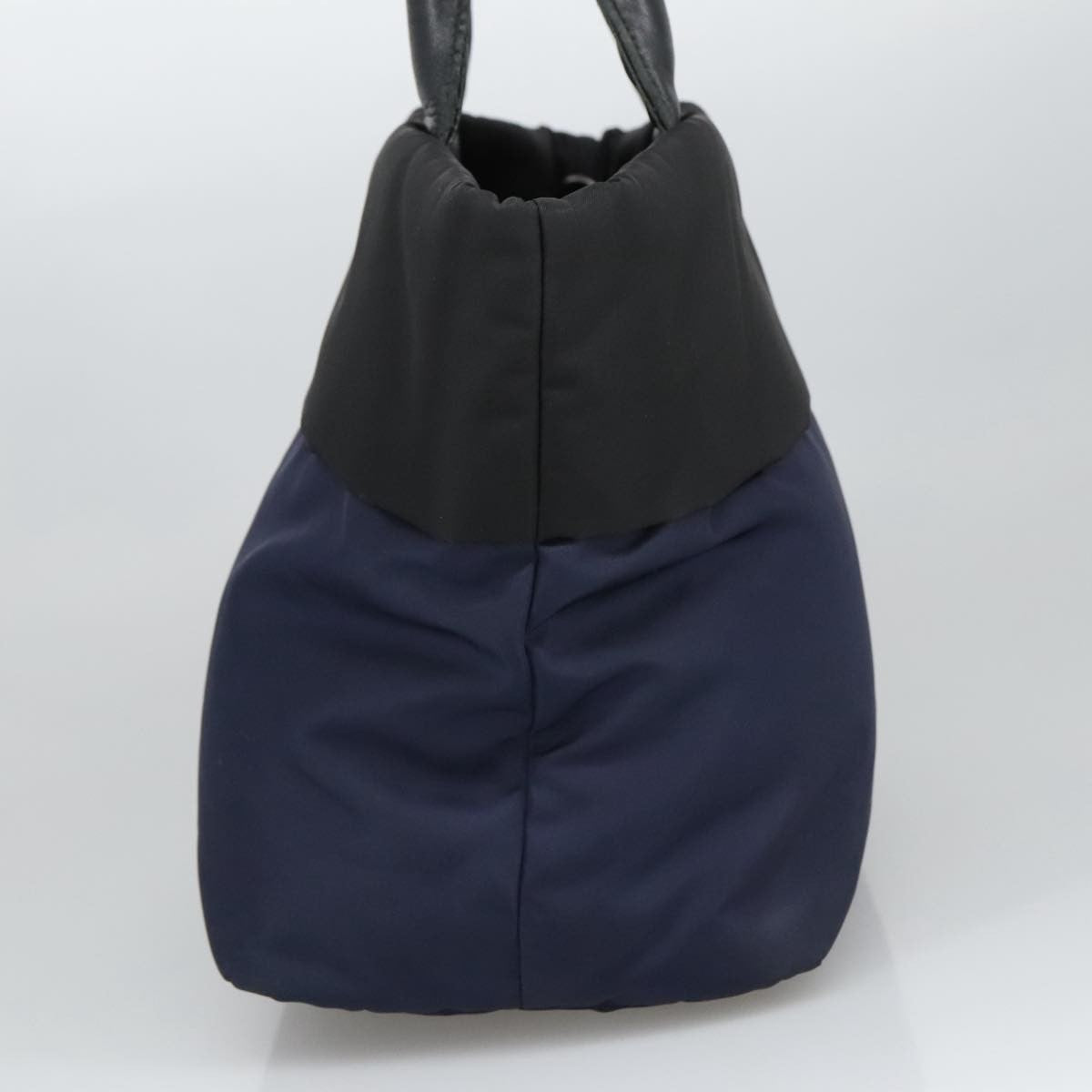 Prada Convertible Double Tote Tessuto Navy Nylon Tote Bag Bag