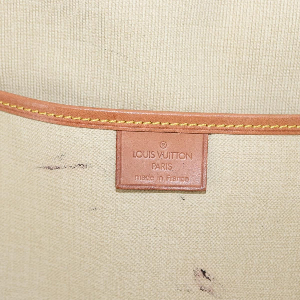Louis Vuitton Excursion Handbag Monogram Canvas Brown Canvas Handbag