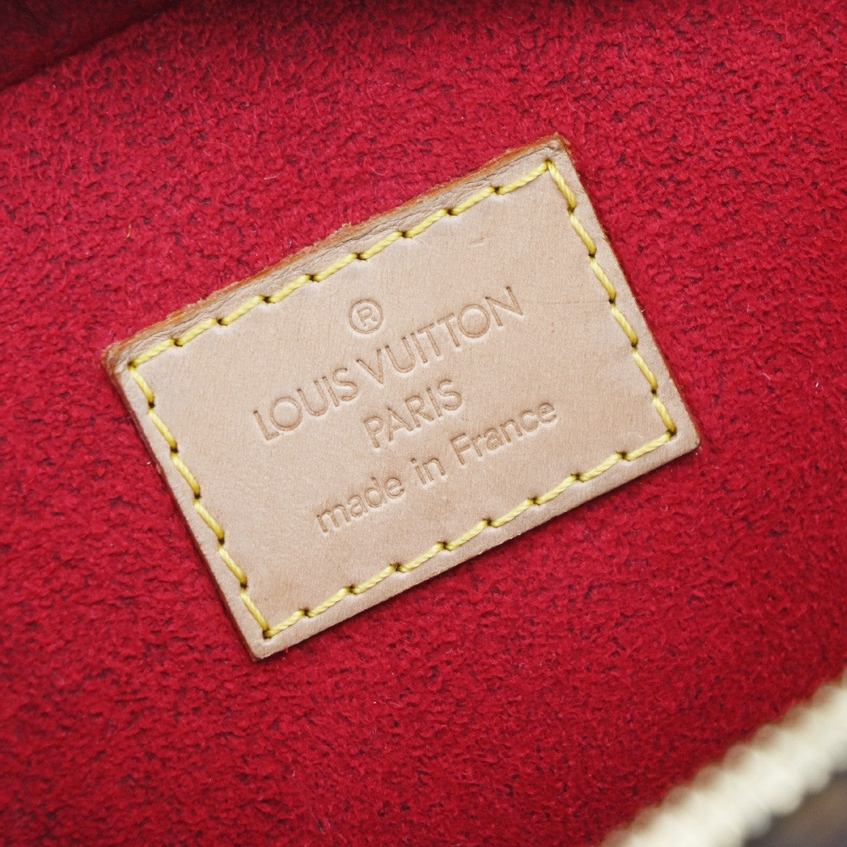 Louis Vuitton Excentri-Cite Handbag Monogram Canvas Brown Canvas Handbag