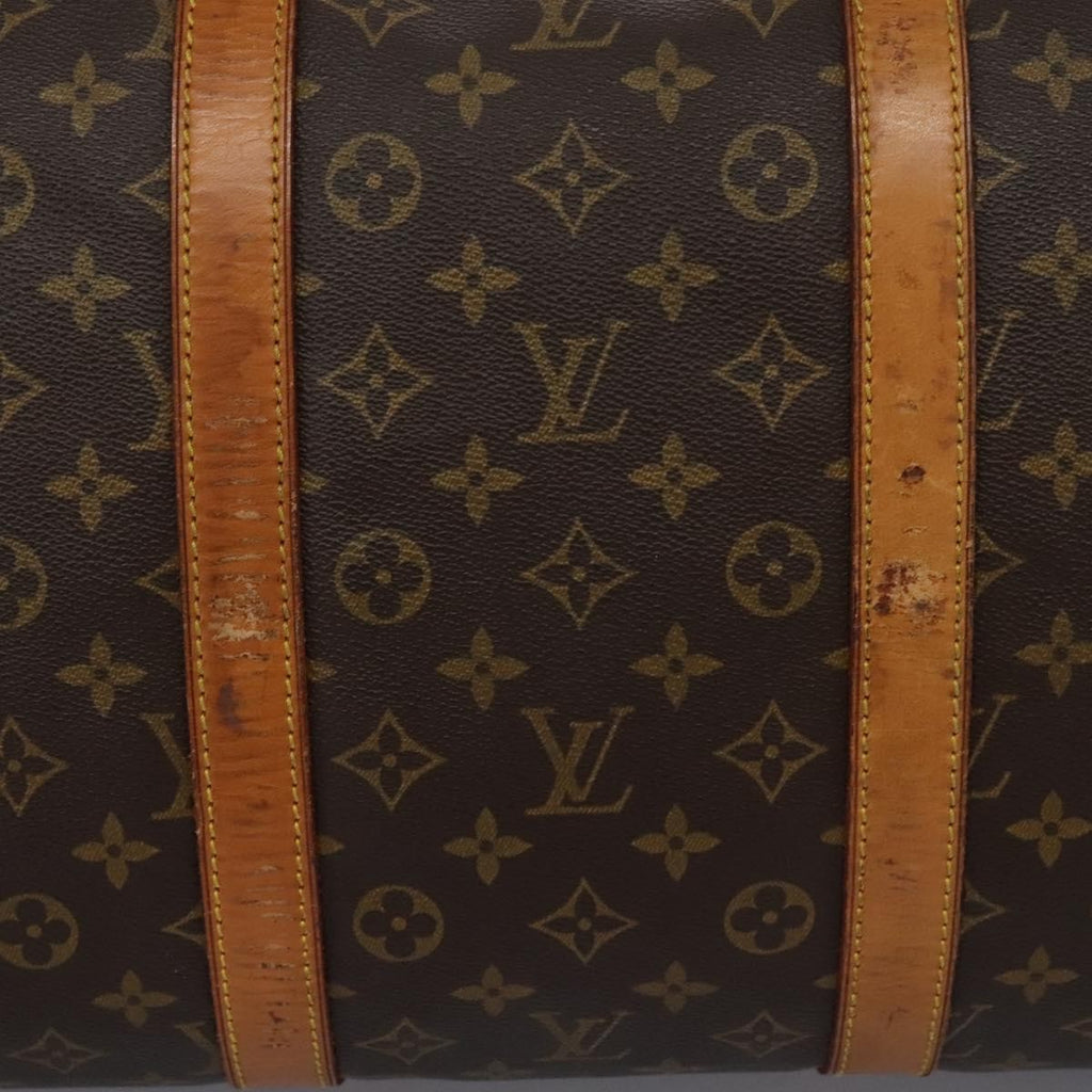 Louis Vuitton Keepall Bag Monogram Canvas Brown Canvas Travel Bag