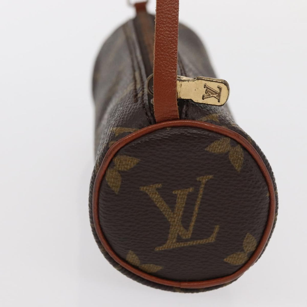 Louis Vuitton Papillon Pochette Monogram Canvas Brown Canvas Clutche & Pouche Bag
