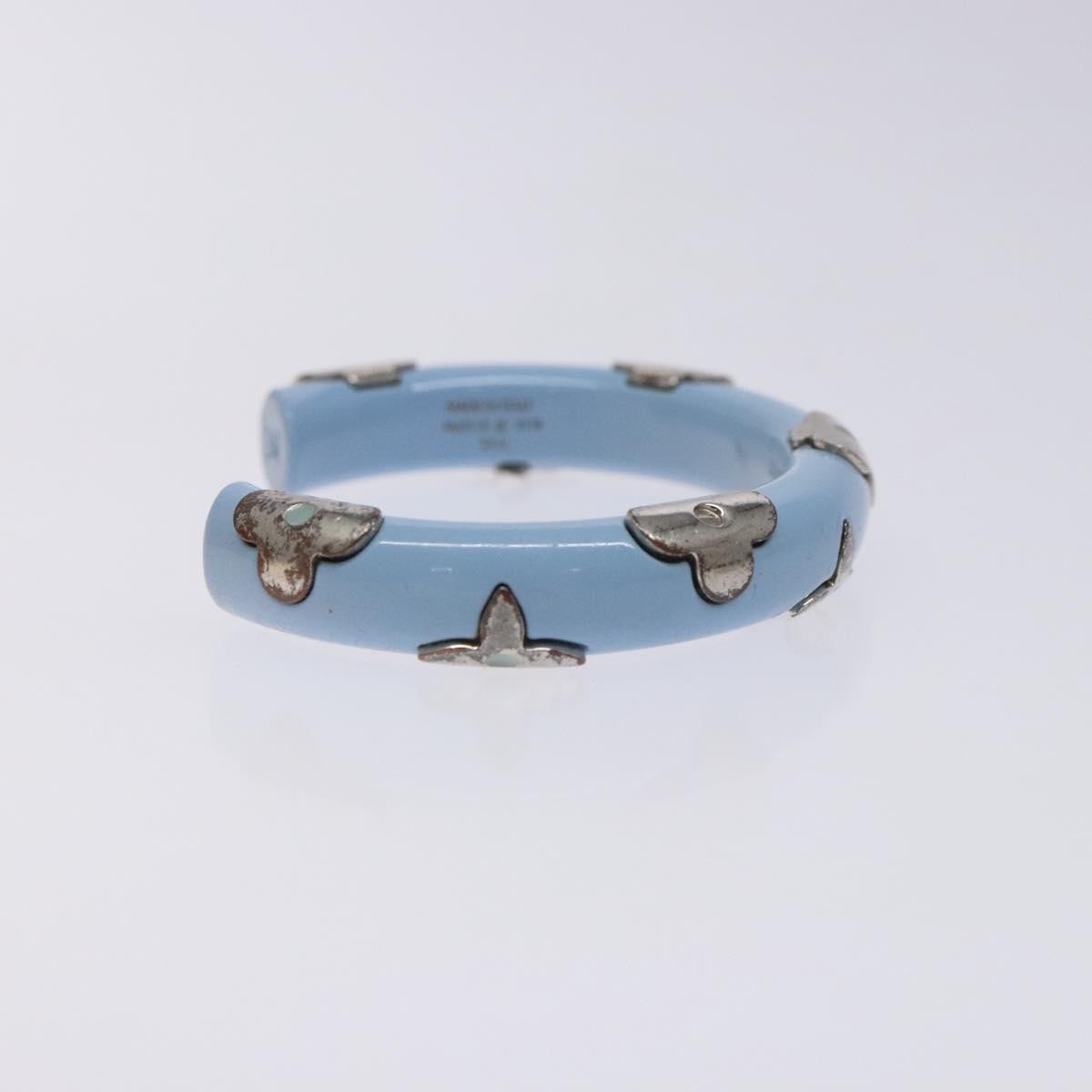 Louis Vuitton Daily Monogram Bracelet Metal Blue Metal Bracelet Jewelry