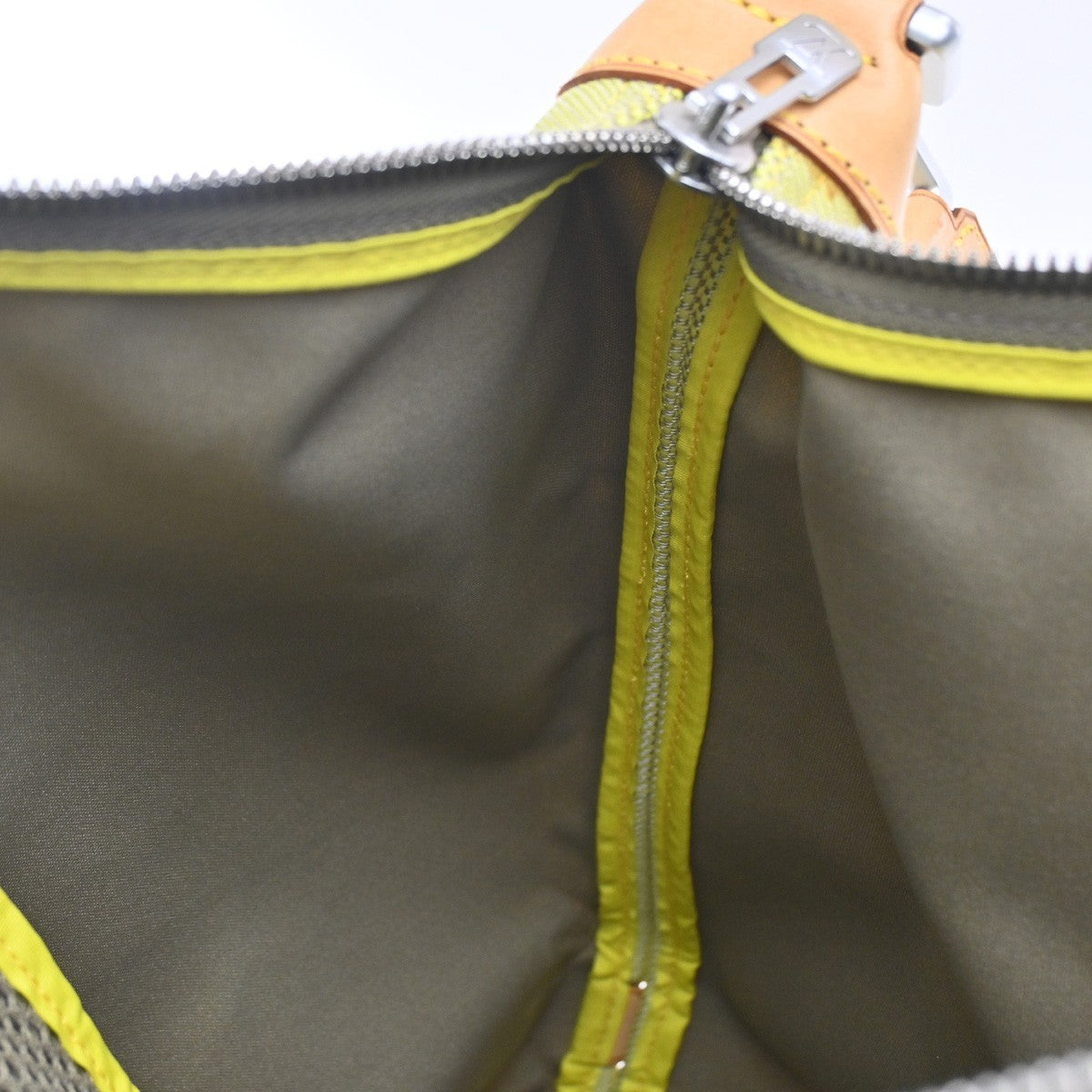 Louis Vuitton Cup Cube Bag Damier Geant Canvas Yellow Canvas Shoulder Bag