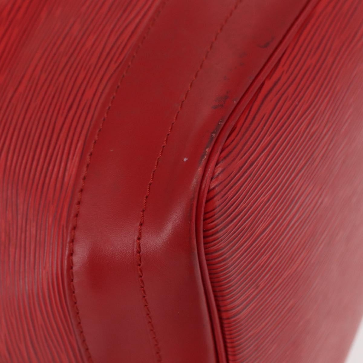 Louis Vuitton Noe Handbag Epi Leather Red Leather Shoulder Bag