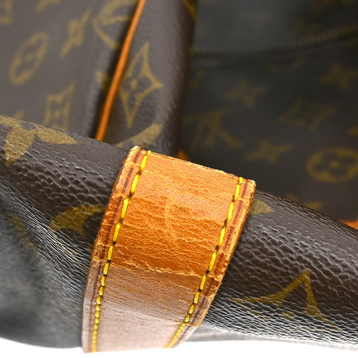 Louis Vuitton Keepall Bag Monogram Canvas Brown Canvas Travel Bag