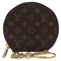 Louis Vuitton Boite Chapeau Coin Purse Monogram Canvas Brown Canvas Wallets Accessory