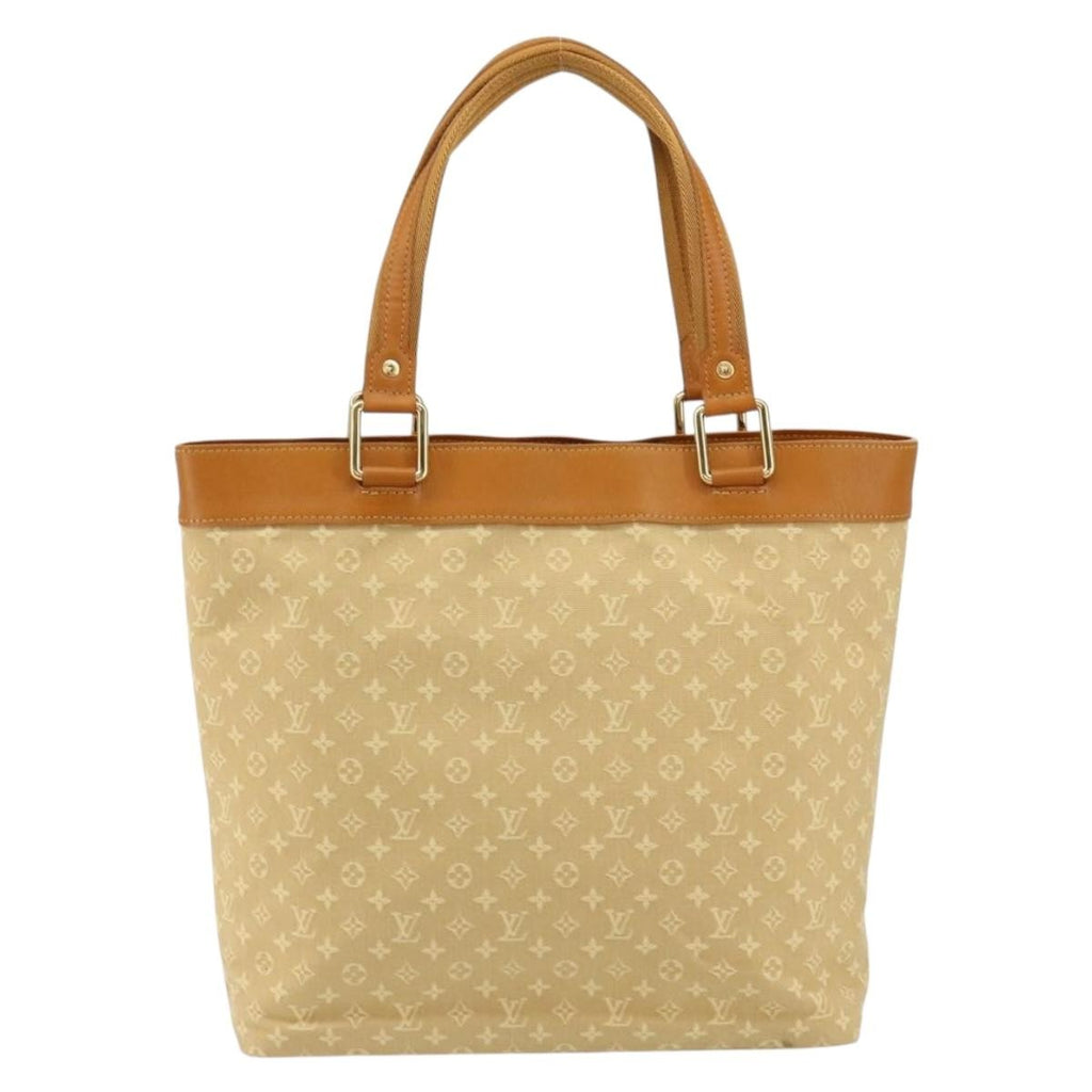 Louis Vuitton Lucille Handbag Mini Lin Beige Canvas Tote Bag