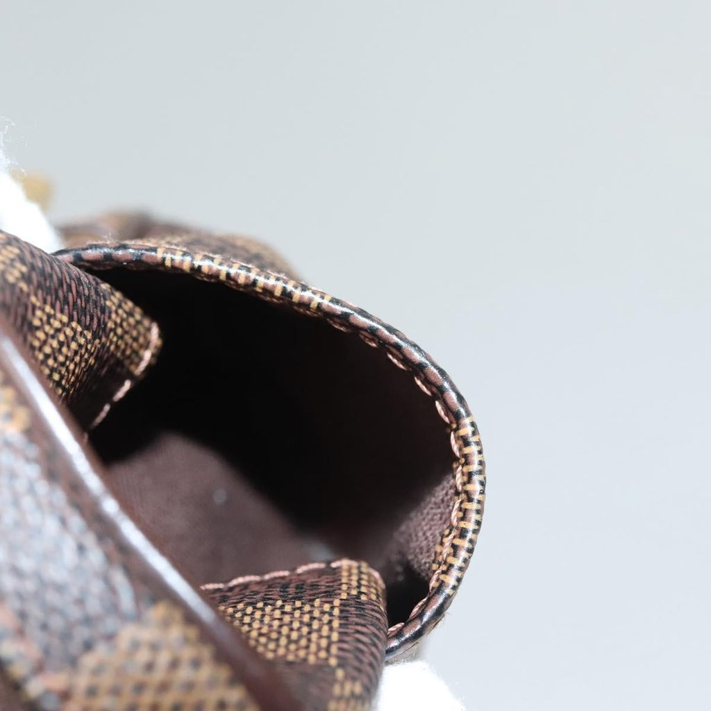 Louis Vuitton Etui Okapi Camera Case Damier Brown Canvas Bag