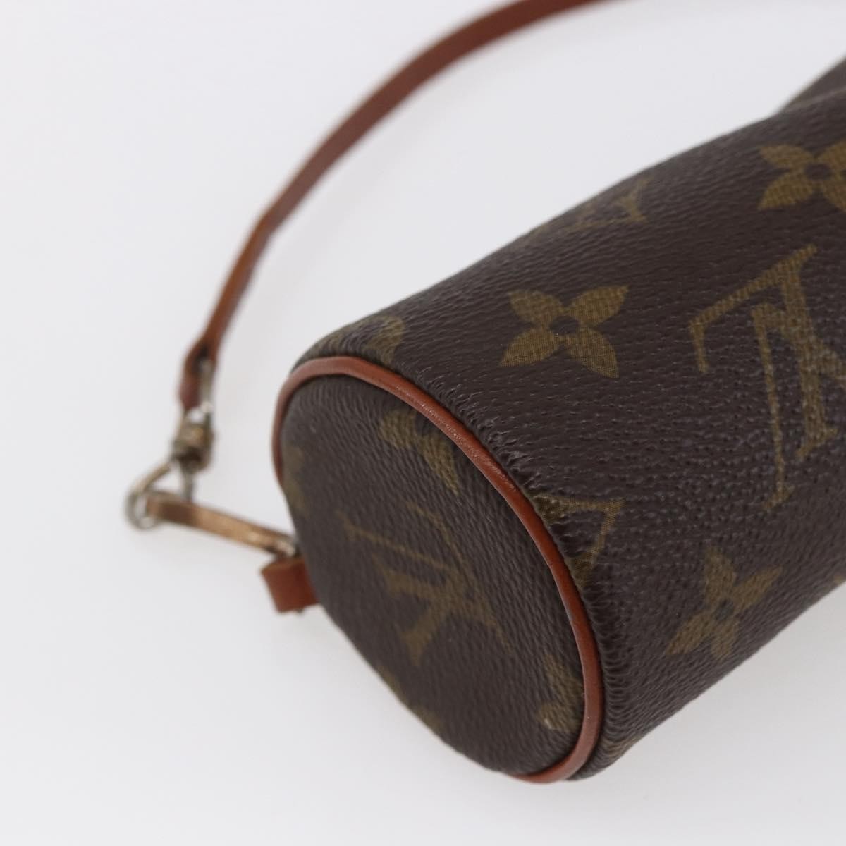 Louis Vuitton Papillon Pochette Monogram Canvas Brown Canvas Clutche & Pouche Bag