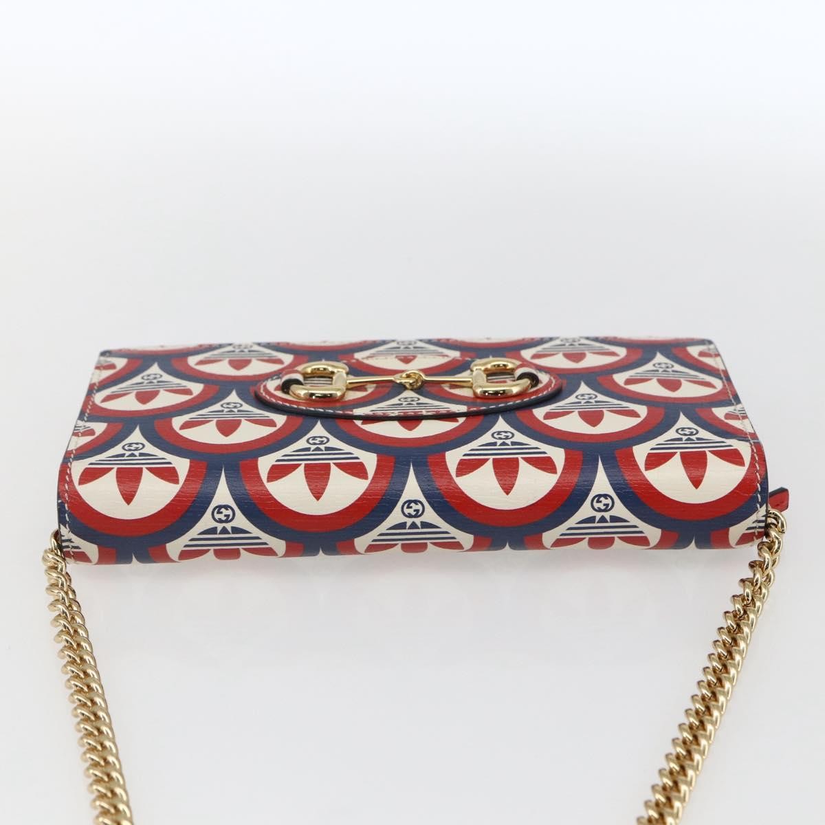 Gucci X Adidas Wallet On Chain Leather Multicolour Leather Shoulder Bag Bag (Pre-Owned)