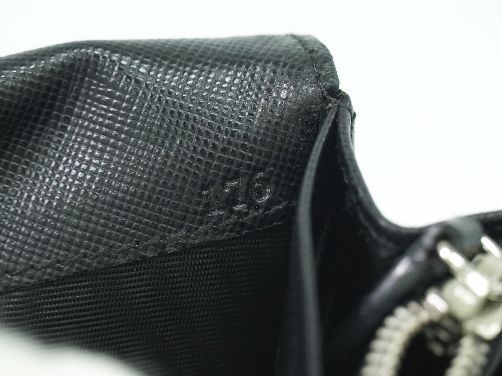 Prada Continental Wallet Tessuto Black Nylon Wallets Accessory