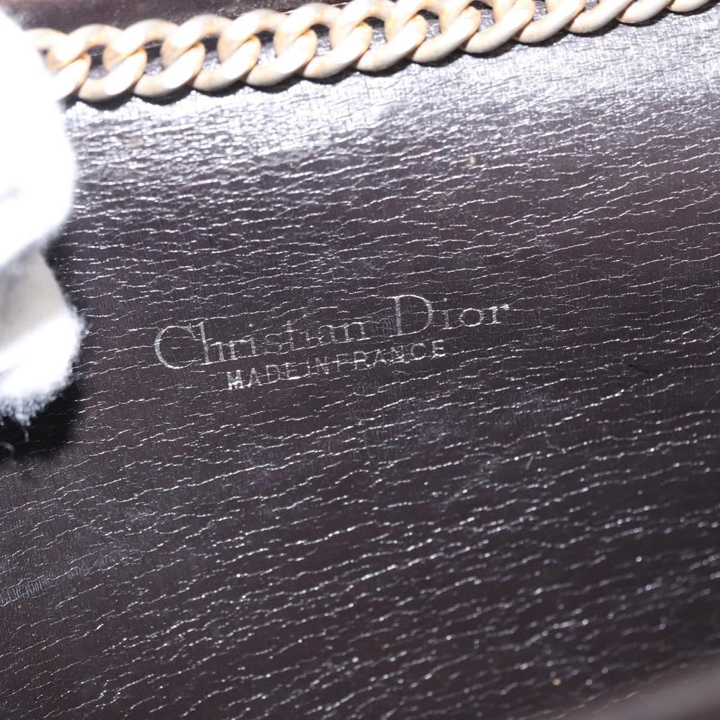 Christian Dior Vintage Trotter Shoulder Bag Canvas Beige Canvas Shoulder Bag Bag (Pre-Owned)