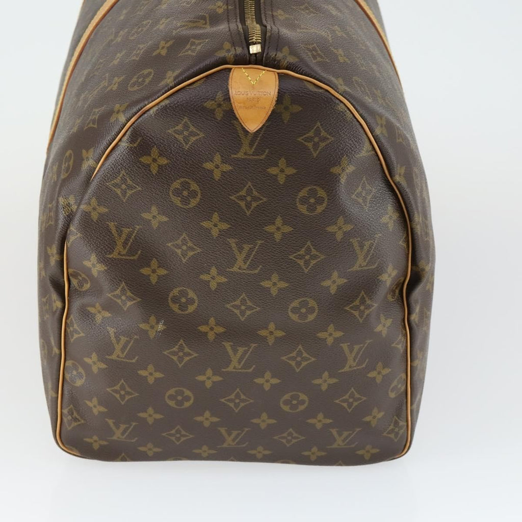 Louis Vuitton Keepall Bag Monogram Canvas Brown Canvas Travel Bag