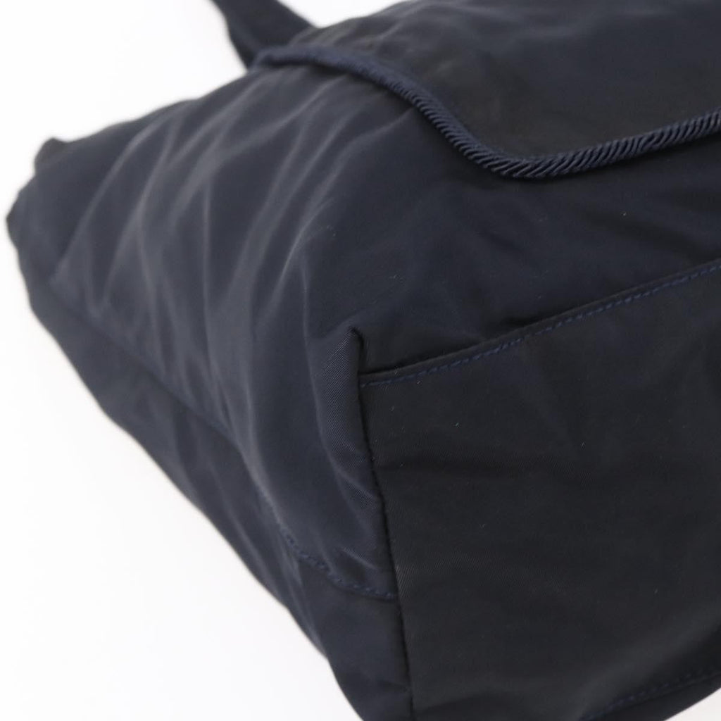 Prada Front Pocket Zip Tote Tessuto Black Nylon Tote Bag Bag