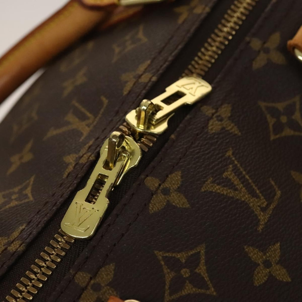 Louis Vuitton Keepall Bag Monogram Canvas Brown Canvas Travel Bag
