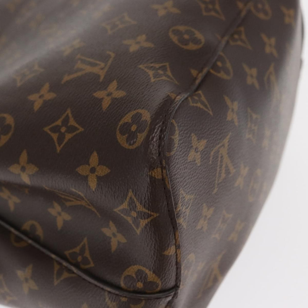 Louis Vuitton Neonoe Handbag Monogram Canvas Black Canvas Shoulder Bag