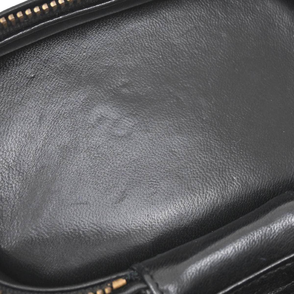 Chanel Vintage Box Zip Tassel Bag Quilted Lambskin Black Leather Shoulder Bag Bag