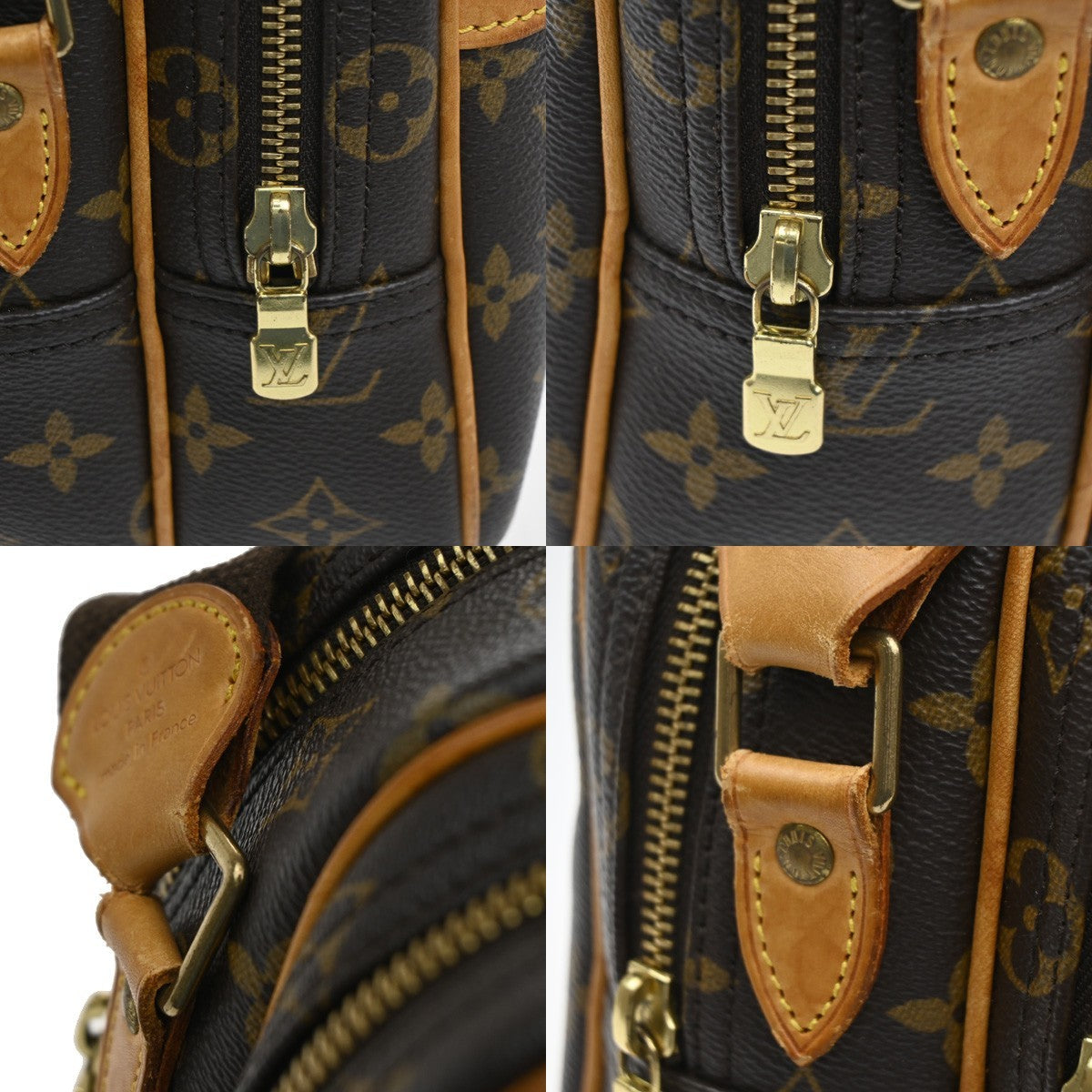 Louis Vuitton Reporter Bag Monogram Canvas Brown Canvas Shoulder Bag