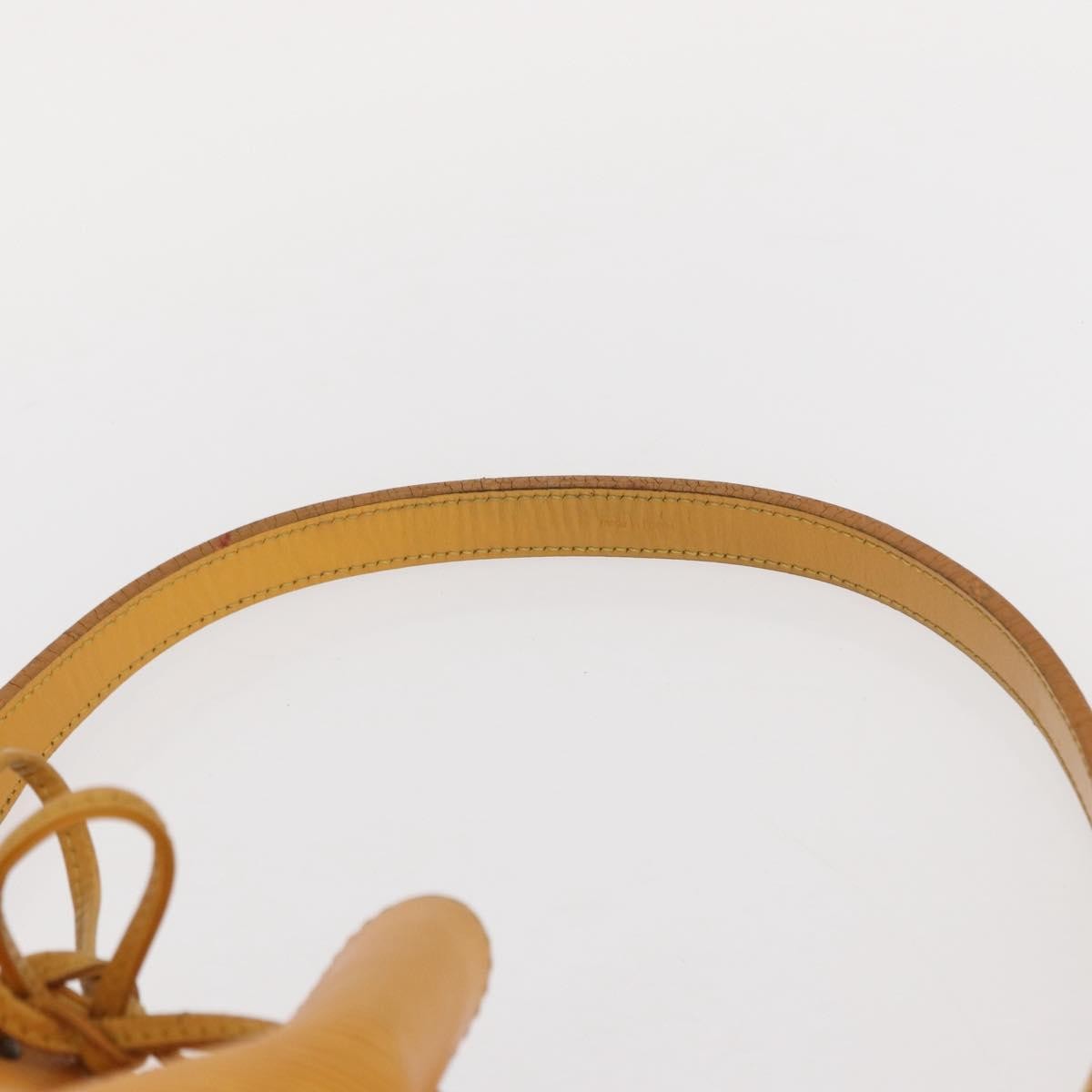 Louis Vuitton Petit Noe Handbag Epi Leather Yellow Leather Shoulder Bag