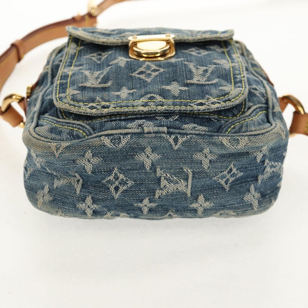 Louis Vuitton Camera Bag Monogram Denim Blue Denim_Jeans Shoulder Bag